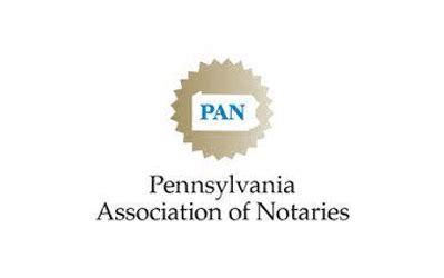 Pennsylvania association of notaries - Pennsylvania Association of Notaries was live. · March 22, 2021 · Follow. In this live, we discussed PAN’s new state-approved notary classes on Zoom. Our instructors answered questions, discussed details about the classes, and the schedule. See less. Comments. Most relevant ...